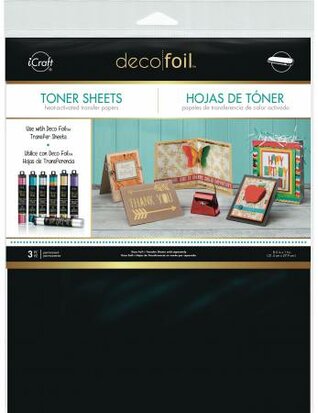 Toner Sheets - iCraft Deco Foil 