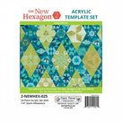 The-New-Hexagon-2:-54-Piece-Template-Set-with-1-4in-Seams