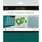 Teal-Waters-Flock-Transfer-Sheets