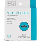 Foam Squares Black - Gina K Designs