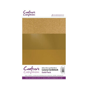 Luxury Gold Cardstock A4 - Crafter's Companion