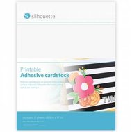Printable Adhesive Cardstock 8pcs SILHOUETTE