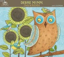 Owls and Friends by Debbie Mumm Muur kalender 2016