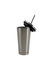 450ml Silver Stainless Steel Starbucks Cup with Straw (Sublimation)