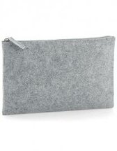 BagBase Felt Accessory Pouch - Grey