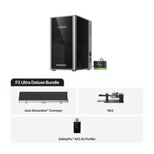 F2 Ultra Dual Laser Deluxe Kit: 60W MOPA &amp; 40W Diode 
