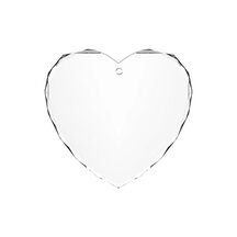 K5 Crystal faceted heart-shaped ornament (3x) xTool