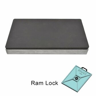 6&quot; x 10&quot;  Warmteplaat RamLock - GALAXY