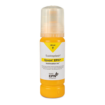 Sublisplash&reg; EPN Sublimation Ink 80 ml (EcoTank), Yellow