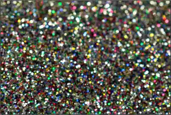 6098 Light Multi Color NOVA-FLEX PET GLITTER 30cm