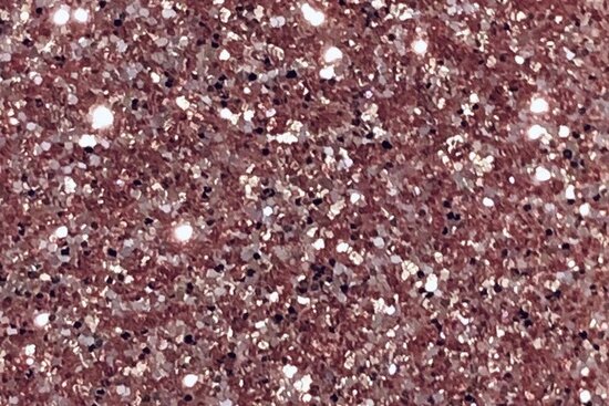 6060 50cm Rose Gold NOVA-FLEX PET GLITTER