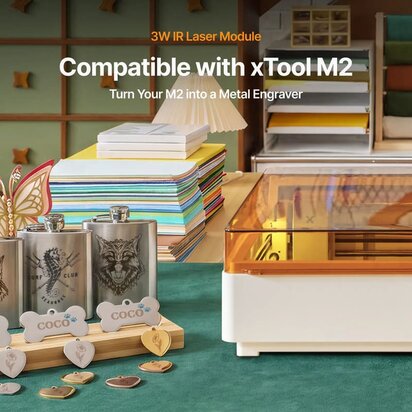 xTool M2 3W Infrared Laser module