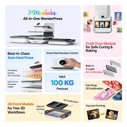 xTool WonderPress All-in-one Bundle