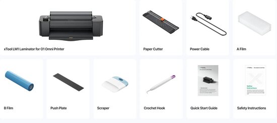 xTool LM1 Laminator voor Omni Printer DiDEMCO