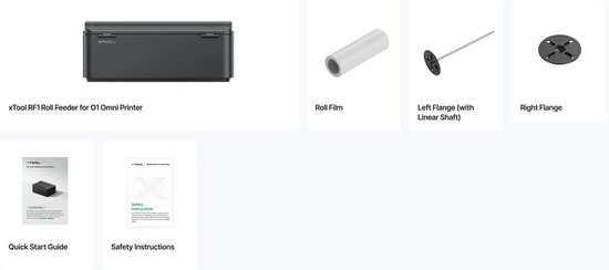 xTool RF1 Roll Feeder f&uuml;r den O1 Omni Printer