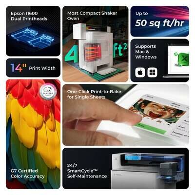 xTool Apparel DTF Printer