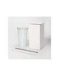 450ml Rainbow Sparkle White Stainless Steel Starbucks Cup with Straw (Sublimation) 450ml Rainbow Sparkle White Stainless Steel Starbucks Cup with Straw (Sublimation)