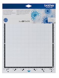 SDX Low Tack Adhesive Mat 12" x 12" (305mm x 305mm) Brother ScanNCut 