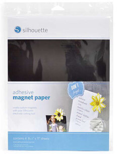Zelfklevend Magnetisch Papier 4pcs SILHOUETTE