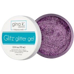 Lavender Glitz Glitter Gel - Gina K Designs