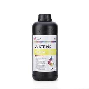 UV DTF Inkt - Geel 1l UV DTF Inkt - Geel 1l