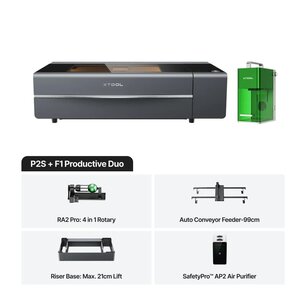 xTool P2S + F1 Productive Duo xTool P2S + F1 Productive Duo