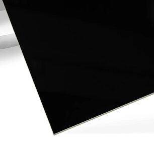 3mm Feuille Acrylique Noir 30x48cm (1x) - xTool