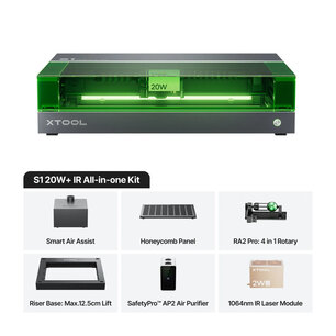 xTool S1 20W - IR All-in-One Kit