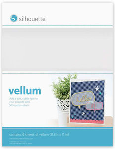 Velijn Papier 6pcs SILHOUETTE