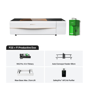 xTool P2S White + F1 Productive Duo DiDEMCO Ninove