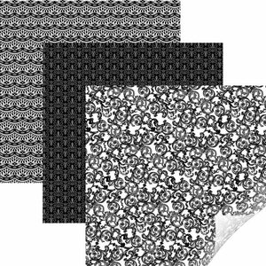 Vinyl - Filigree Black Sampler CRICUT Vinyl - Filigree Black Sampler CRICUT