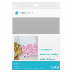 Stencil Sheets - Non Adhesive SILHOUETTE (6x)