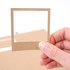 Zelfklevend Golvend Papier 6pcs SILHOUETTE_